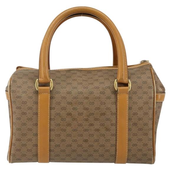 GUCCI Micro GG Supreme Hand Bag Pvc Beige Gold 000 39 000 39 - Picture 3 of 13